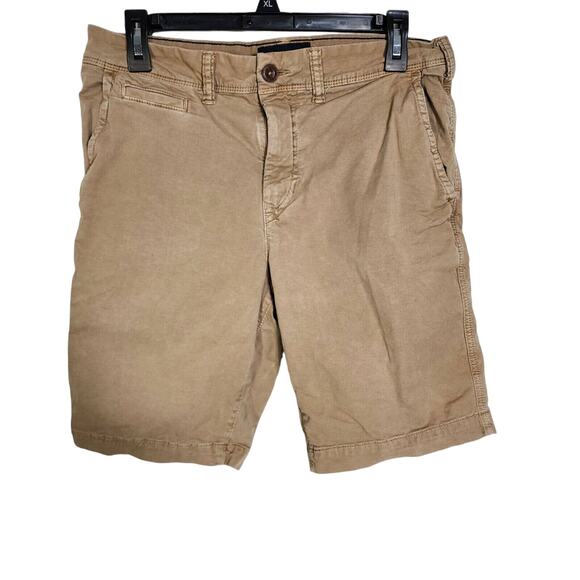 American Eagle Outfitters Mens Shorts Size 30 Next Level Flex Classic Beige Tan - Picture 1 of 8